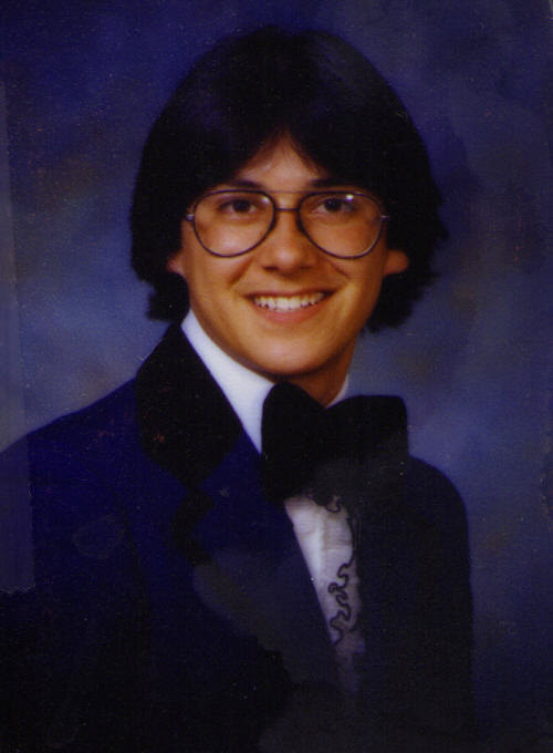 Chris Hidalgo's graduation picture from Azusa High School