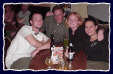John, Scott, Tara and friend at Saginaw's last night (R.I.P.)
