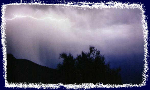 This shot was caught during one of the monsoons in Northern Arizona