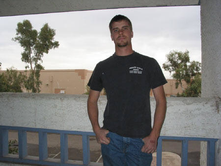 Matt Albertson posin for the camera