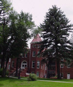 The "Old Main" administration building in North campus of Northern Arizona University - Summer 2000